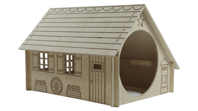 Designer Dog Homes - Offset House